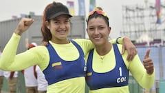 Yuly Ayala y Diana R&iacute;os, representantes de Colombia en los Juegos Panamericanos de Lima 2019