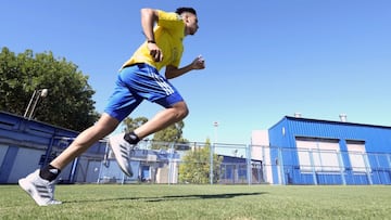 El mediocampista Guillermo Pol Fern&aacute;ndez tuvo hoy su primer entrenamiento en esta tercera etapa en Boca Juniors, de cara a la temporada 2022.