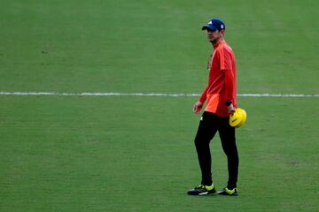 El técnico de la sub 20 podría quedarse de manera interina mientras se encuentra el técnico. Ya lo hizo tras la salida de Pékerman en 2018.