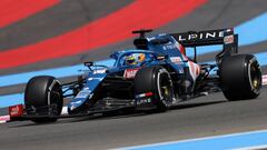 Fernando Alonso (Alpine A521). Paul Ricard, Francia. F1 2021. 