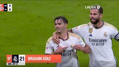 Tiene al Bernabéu en el bolsillo: golazo de Brahim para derribar la puerta