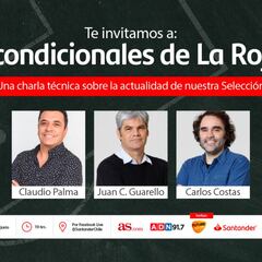 AS, ADN, Futuro y Santander presentan Incondicionales de la Roja: en Copa América y Tokio