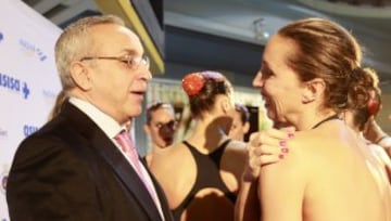 Alejandro Blanco con Gemma Mengual.