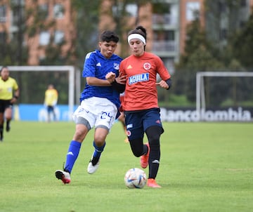 Amistoso Selección Colombia Femenina Sub 20 ante Millonarios Sub 16 masculino.