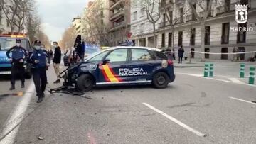 Persecución policial en el centro de Madrid