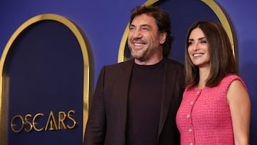 Actors Javier Bardem and Penelope Cruz attend the 94th Oscars Nominees Luncheon in Los Angeles, California, U.S., March 7, 2022. REUTERS/Mario Anzuoni