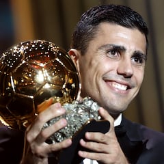 The tiny margin by which Rodri won the 2024 Ballon d’Or ahead of Vinicius Junior