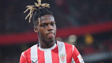 30/01/25 PARTIDO EUROPA LEAGUE
ATHLETIC DE BILBAO -- VIKTORIA PLZEN
NICO WILLIAMS