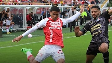 Santa Fe derrota a Once Caldas y se clasifica como líder de la Liga