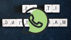 Cómo escribir mensajes al revés por WhatsApp y otras redes