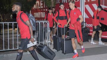 Thomas o Llorente es la principal duda de Simeone para el Getafe