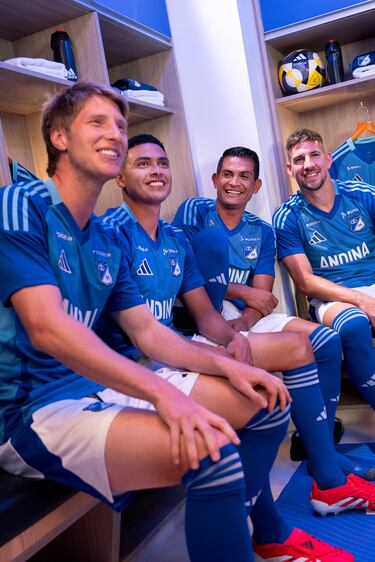 Nueva camiseta de Millonarios para 2025.