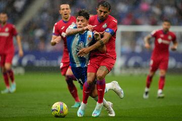 Nico Melamed, contra el Getafe.
