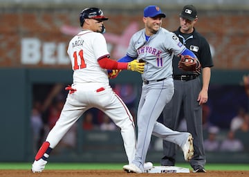 Los Mets y los Braves tienen dos juegos pendientes.