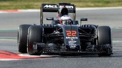 El McLaren de Jenson Button.