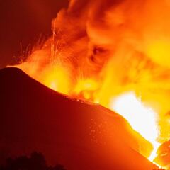 El origen de los desbordamientos del volcán