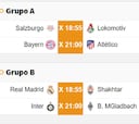 Partidos de hoy 21 de octubre en la Champions League: horarios y como ver en TV en directo