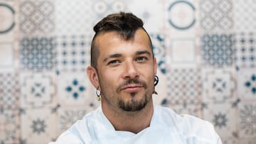 MADRID, SPAIN - APRIL 27: (EXCLUSIVE COVERAGE) Chef Carlos Maldonado poses for a photo during the 35th edition of the Gourmet Show at Ifema on April 27, 2022 in Madrid, Spain. (Photo by Isabel Infantes/Getty Images)