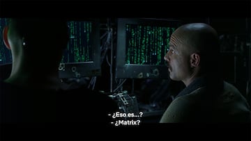 matrix codigo fuente lluvia digital cascada caracteres