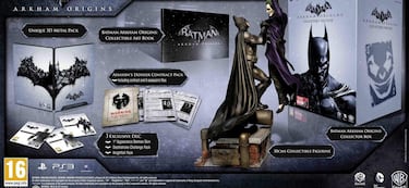 105 euros por la Collector's Edition de Batman Arkham Origins