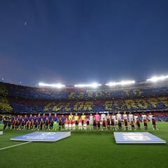 Barcelona-Liverpool en imágenes