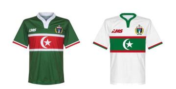 AMS Western Sahara home & away shirts