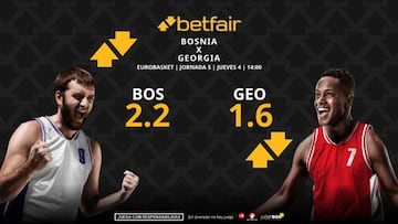 Bosnia vs. Georgia: horario, dónde ver, pronósticos y estadísticas