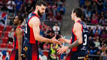 17/04/2018 Shengelia y Vildoza (Baskonia).
 
 El Baskonia empieza en Estambul su baile con la m&aacute;s fea
 
 DEPORTES
 ACB PHOTO/I. MART&Iacute;N
 