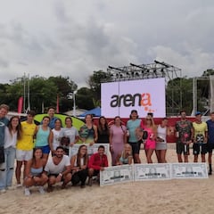 Los mejores jugadores de tenis playa se dieron cita en Madrid