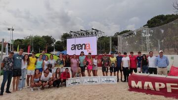 Los mejores jugadores de tenis playa se dieron cita en Madrid