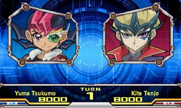 Captura de pantalla - Yu-Gi-Oh! Zexal: Duel Carnival (3DS)