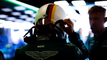 Sebastian Vettel (Aston Martin). Yas Marina, Abu Dhabi. F1 2022.