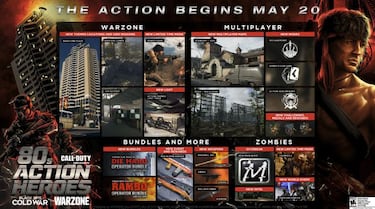CoD Warzone | Actualización Reloaded Temporada 3, notas del parche: Rambo y John McClane