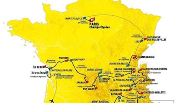 Tour de Francia 2020: etapas, perfiles y recorrido