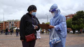 Pruebas de covid-19 en Colombia