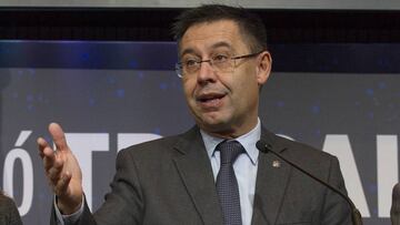 El presidente del Barcelona, Josep Maria Bartomeu.