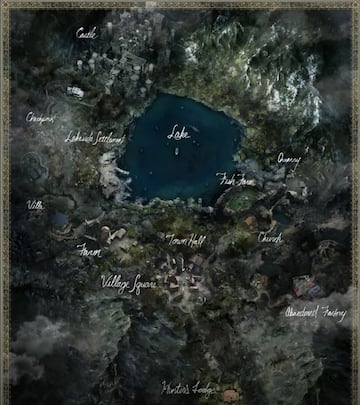 Mapa de Resident Evil 4 Remake