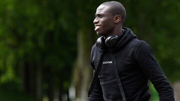 El lateral izquierdo francés del Olympique de Lyon, Ferland Mendy.