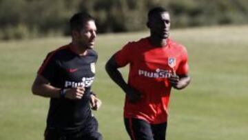 Jackson Martínez, con el Cholo