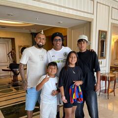 La curiosa historia que subió Arturo Vidal después de la goleada del Arsenal sobre el Madrid