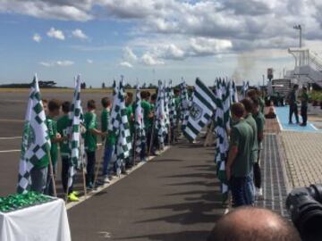 Chapecó recibe como héroes a los jugadores de Nacional