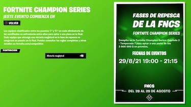 FNCS Temporada 7 de Fortnite, Semifinales y Repesca: fechas, horarios y cómo conseguir drops de Twitch