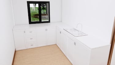 La casa prefabricada “de lujo” que es tendencia en Amazon: con baño completo y cocina