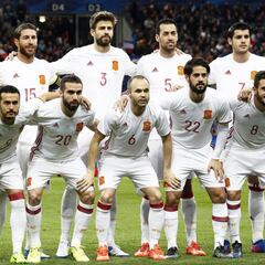 Las notas de España: Deulofeu irrumpe como un trueno