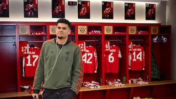 Luis Díaz y su humildad lo tienen en buen lugar dentro del camerino del Bayern.