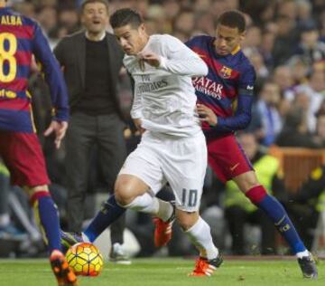 James Rodríguez, volante colombiano de Real Madrid.