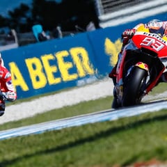 Hay 14 motos más veloces que la de Márquez en Phillip Island