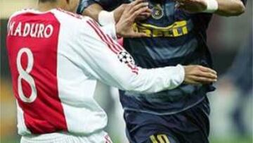 <B>NO ACERTÓ.</B> Adriano desperdició un penalti en la primera parte.