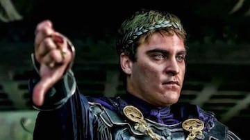 Cómodo en Gladiator