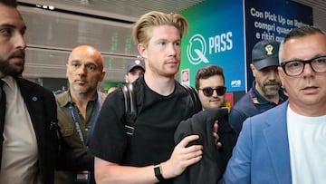 Nápoles enloquece con De Bruyne